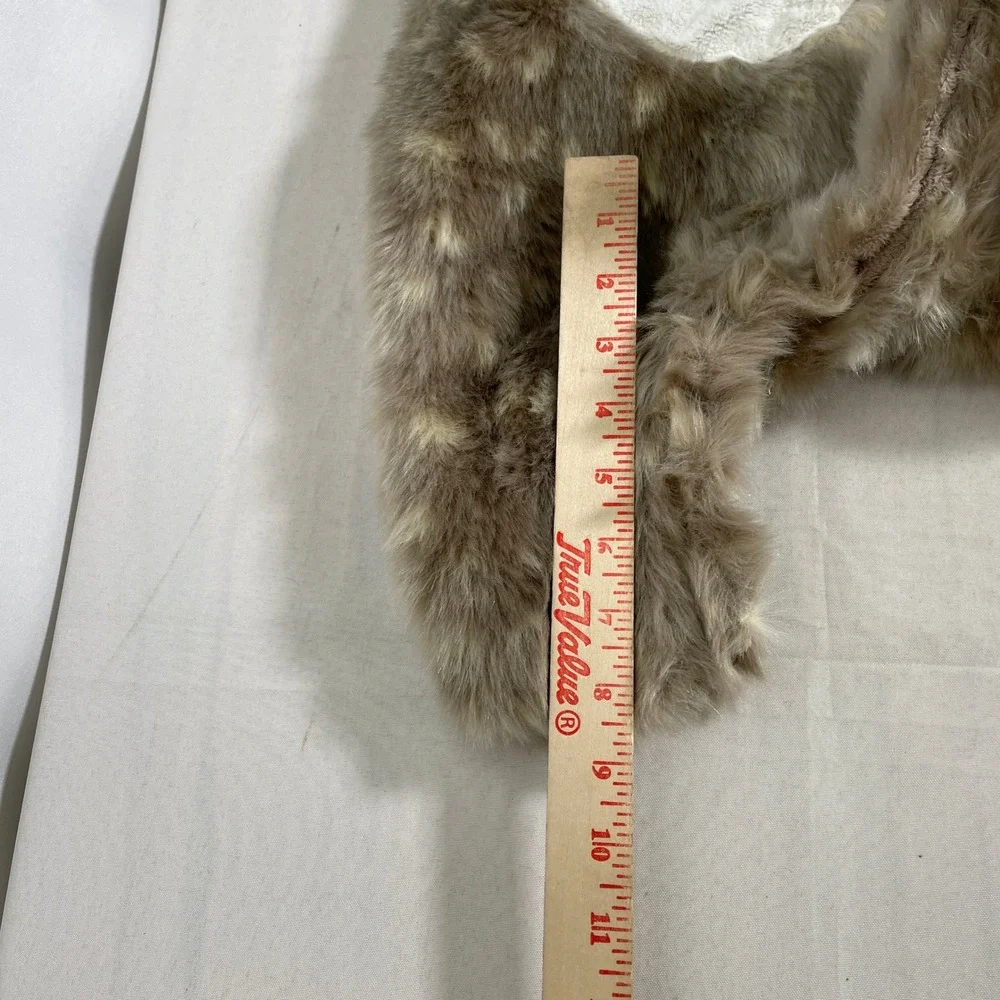 Pottery Barn Kids Faux Fur Brown Spotted Deer Fawn Costume Plush Baby 0-6 Months - Picture 10 of 10